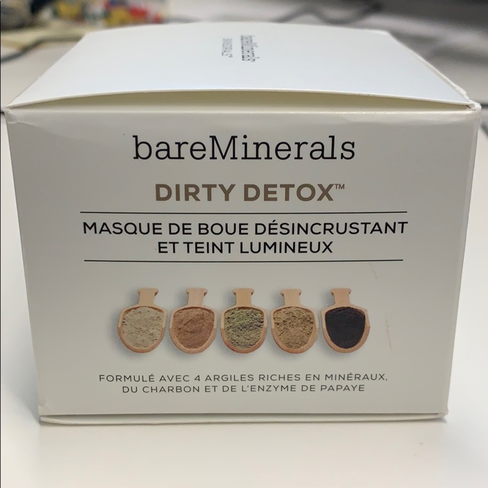 Bare minerals dirty detox mud mask